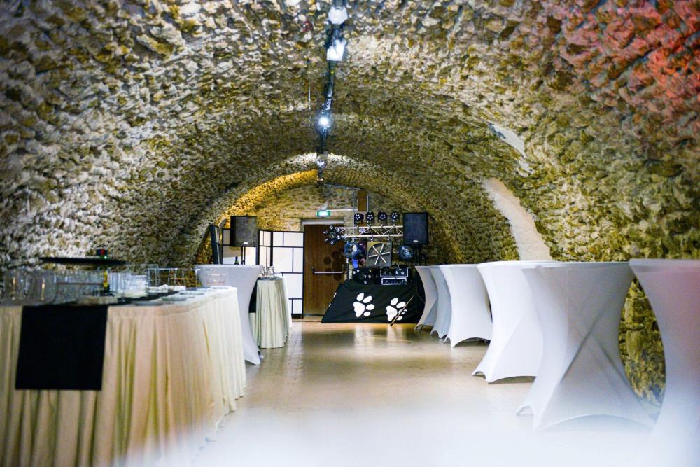 salle-voutée-La Ferme de Montblin