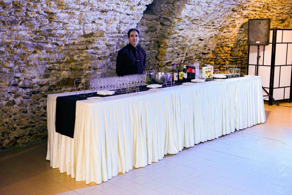 reception-salle-voutée-La Ferme de Montblin